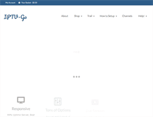 Tablet Screenshot of iptv-go.com